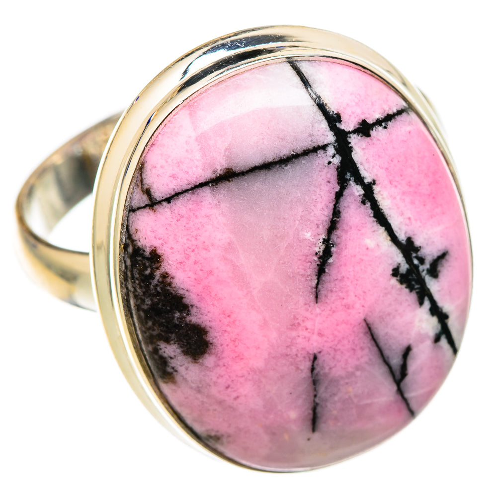 Rhodonite Rings handcrafted by Anasilvercos - RING101889 - Photo 2