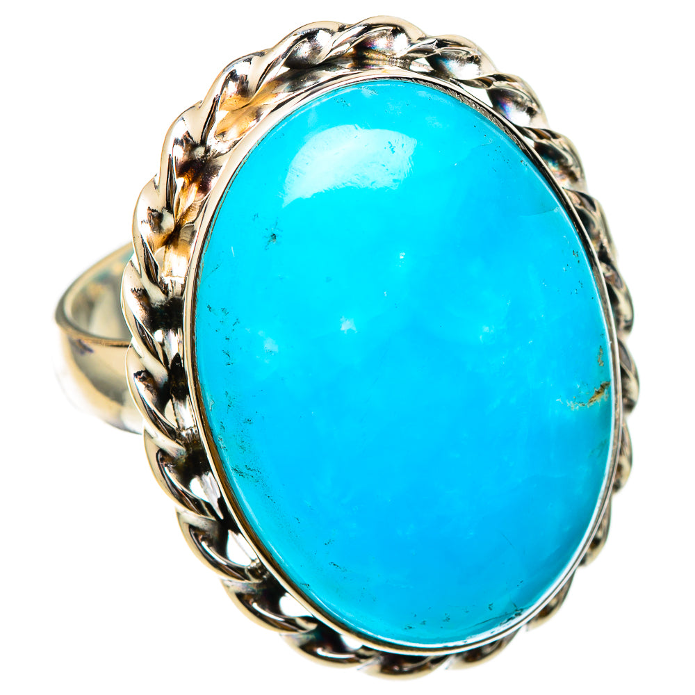 Larimar Rings handcrafted by Anasilvercos - RING101905
