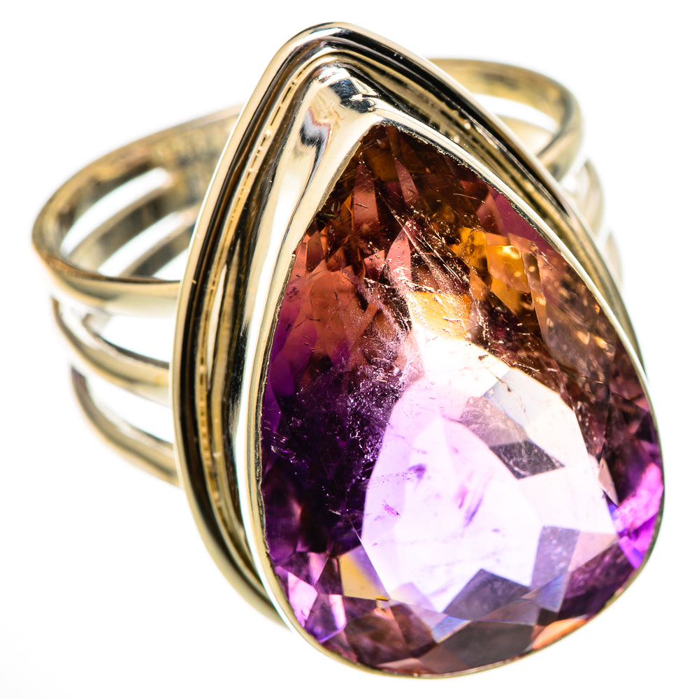 Ametrine Rings handcrafted by Anasilvercos - RING101922