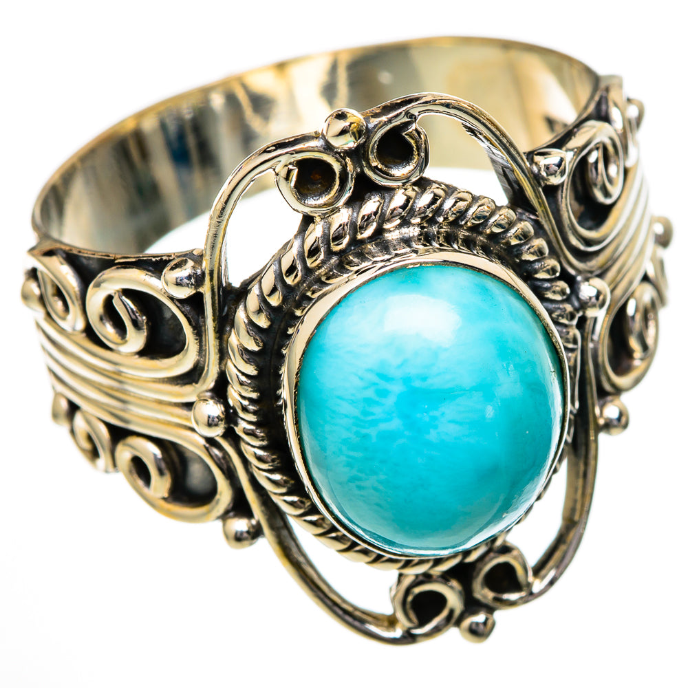 Larimar Rings handcrafted by Anasilvercos - RING101931 - Photo 2