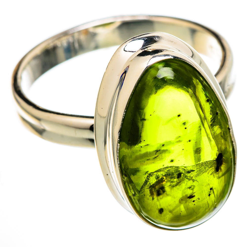 Peridot Rings handcrafted by Anasilvercos - RING101935