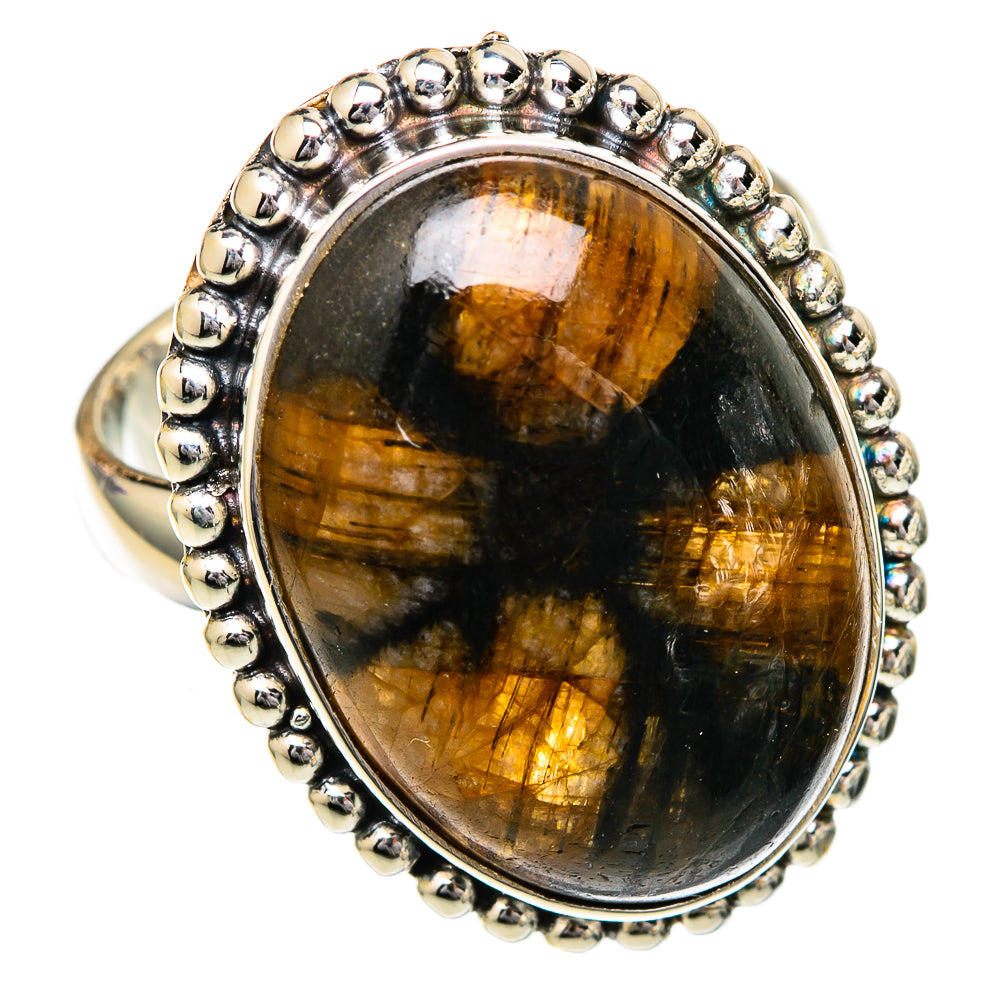 Chiastolite Rings handcrafted by Anasilvercos - RING101937