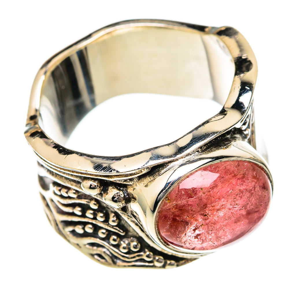 Pink Tourmaline Rings handcrafted by Anasilvercos - RING101941