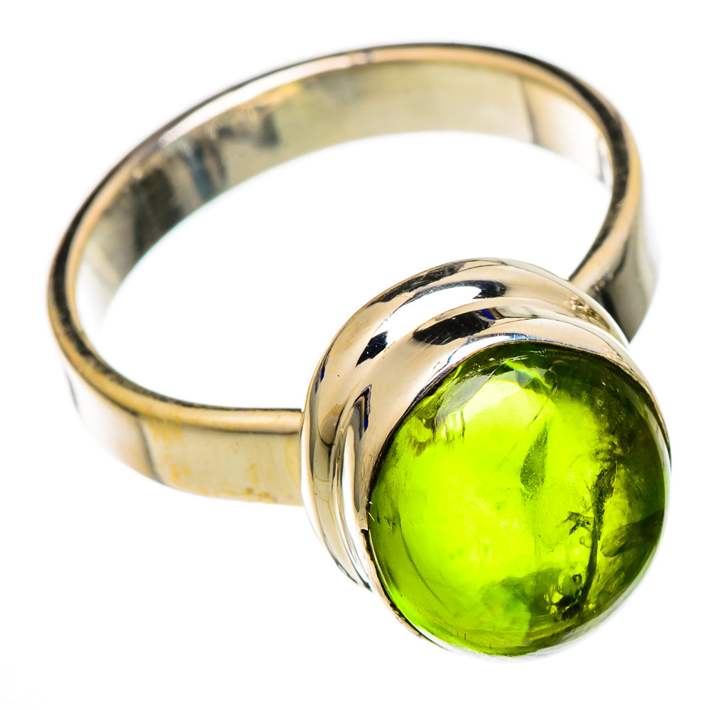 Peridot Rings handcrafted by Anasilvercos - RING101967