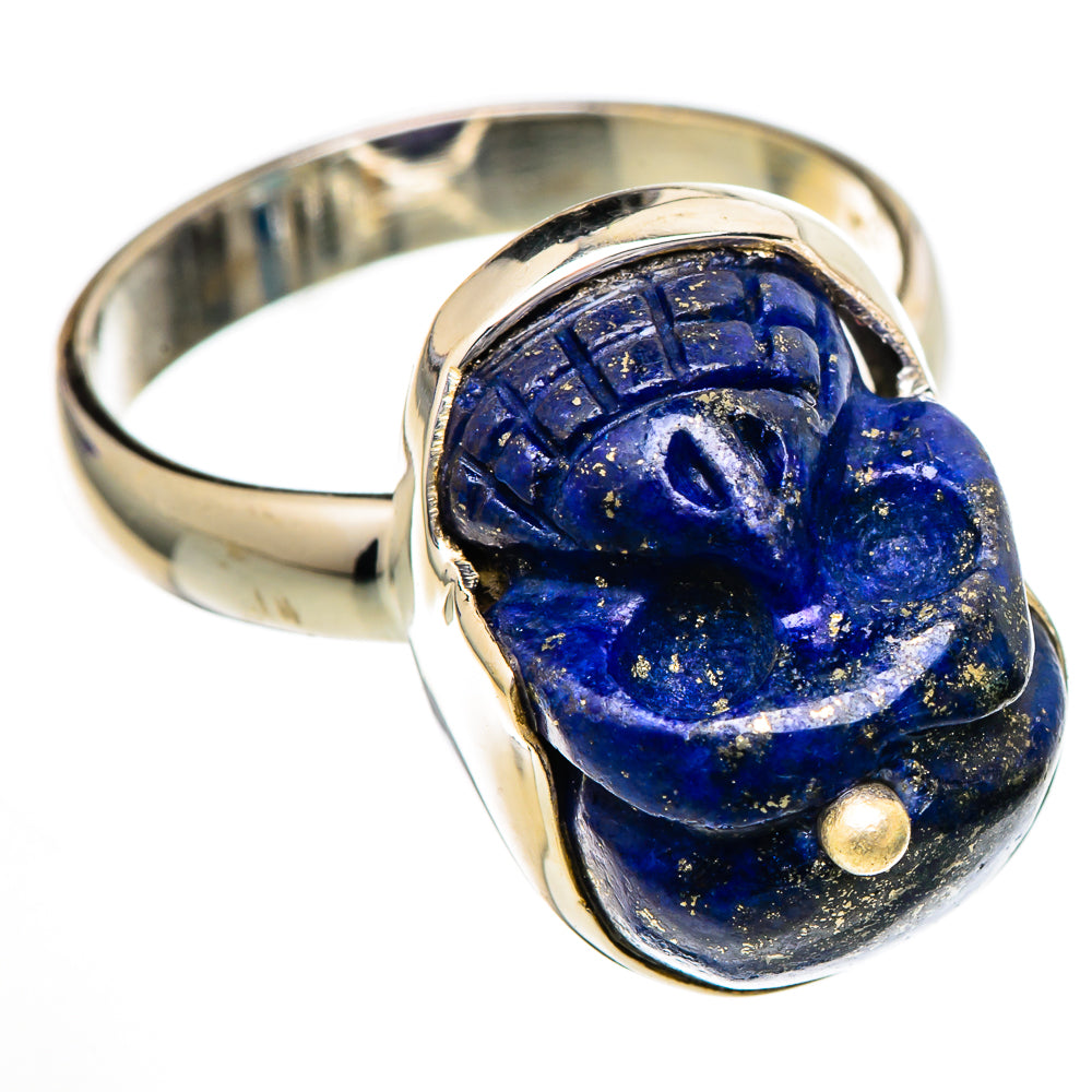 Lapis Lazuli Rings handcrafted by Anasilvercos - RING101989