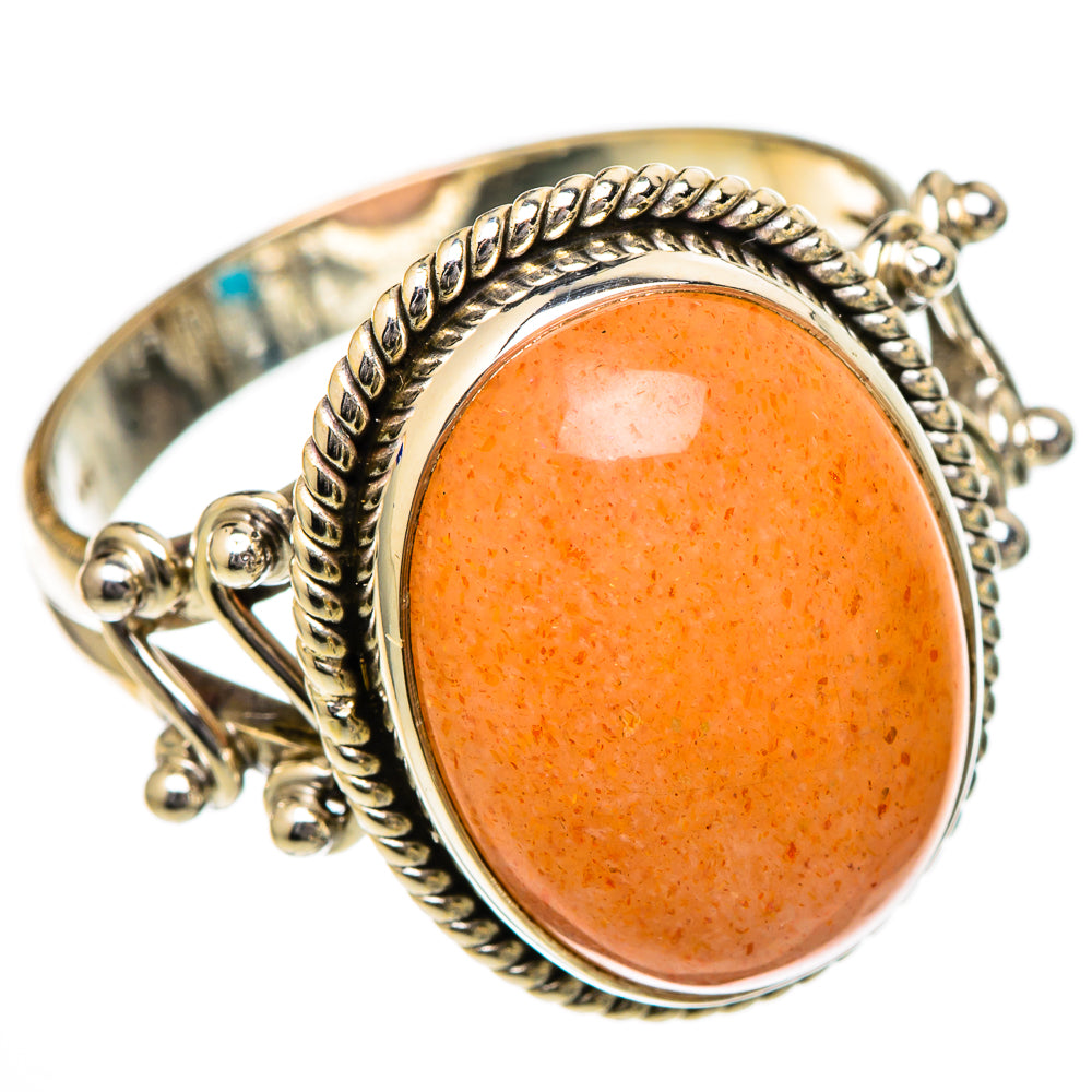 Sunstone Rings handcrafted by Anasilvercos - RING101995 - Photo 2