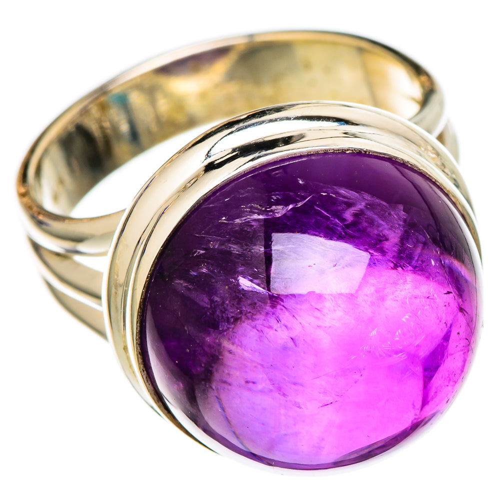Amethyst Rings handcrafted by Anasilvercos - RING101996