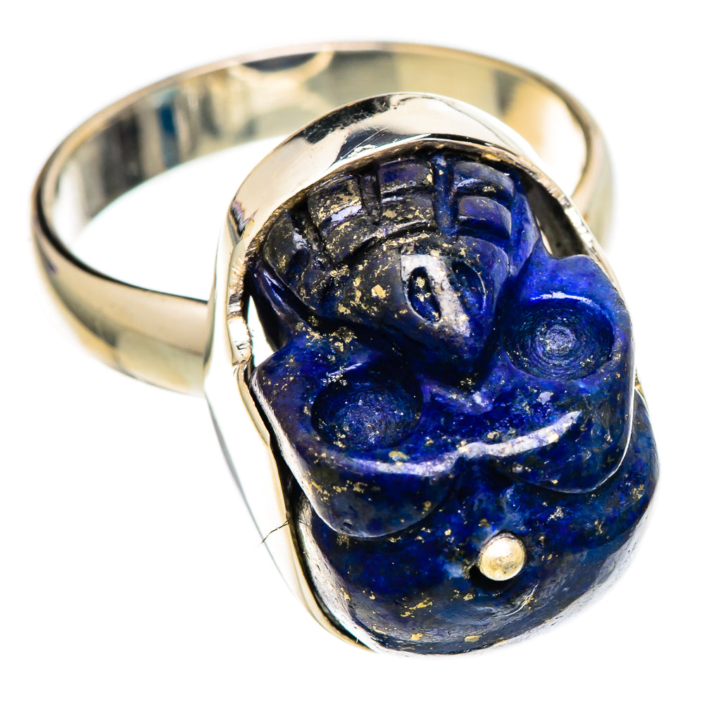 Lapis Lazuli Rings handcrafted by Anasilvercos - RING102011