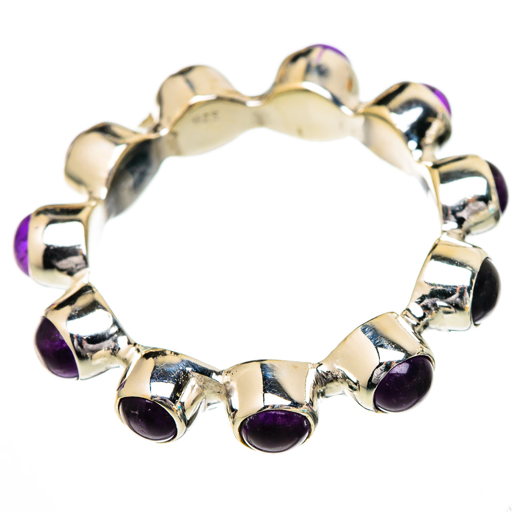 Amethyst Rings handcrafted by Anasilvercos - RING102019 - Photo 2