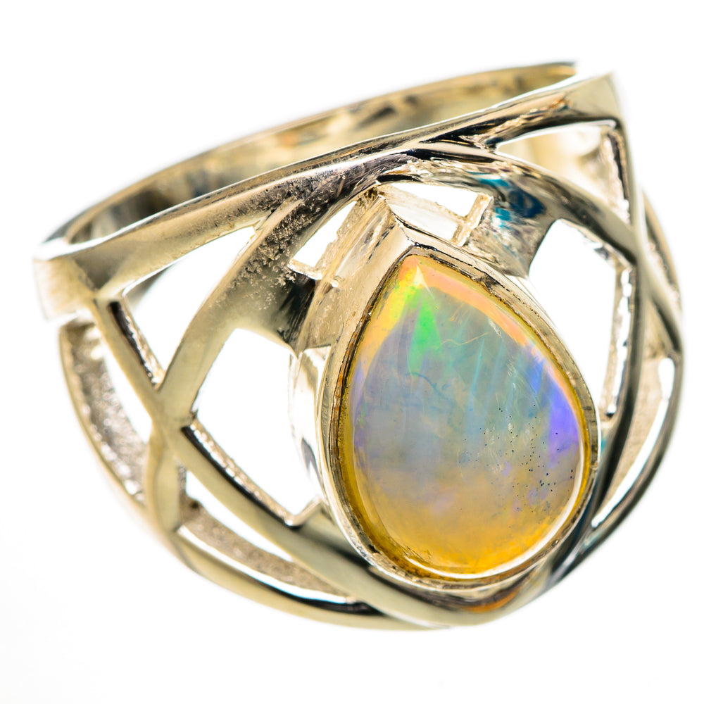 Ethiopian Opal Rings handcrafted by Anasilvercos - RING102026