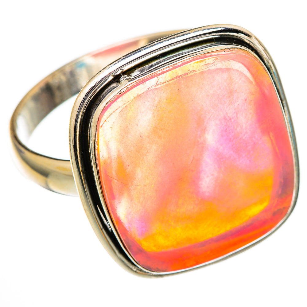 Aura Opal Rings handcrafted by Anasilvercos - RING102028