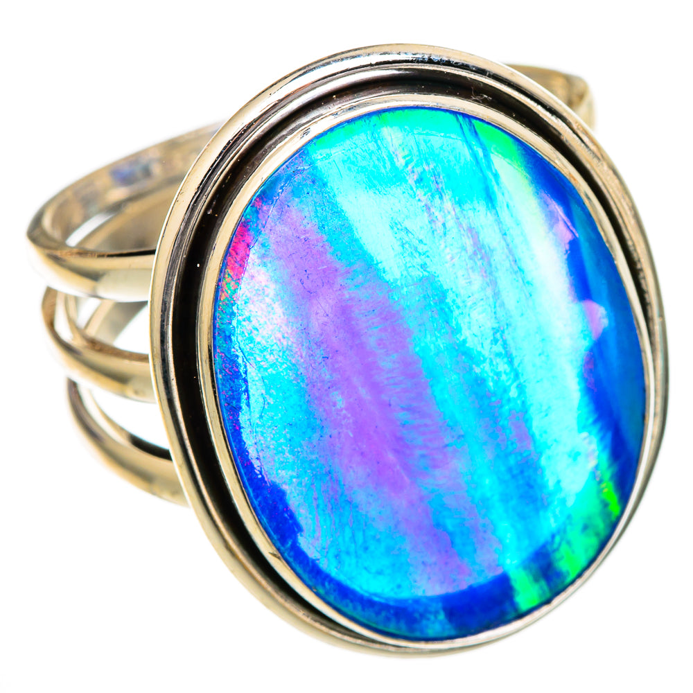 Aura Opal Rings handcrafted by Anasilvercos - RING102029