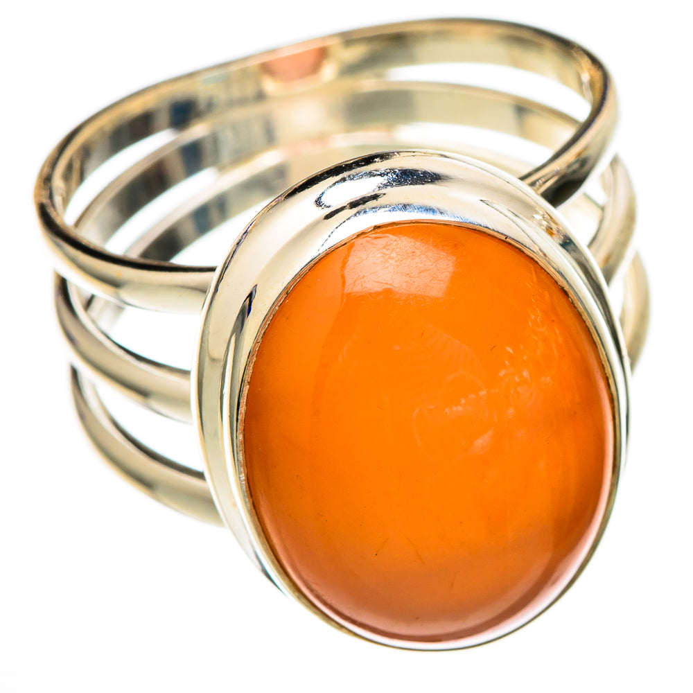 Sunstone Rings handcrafted by Anasilvercos - RING102037