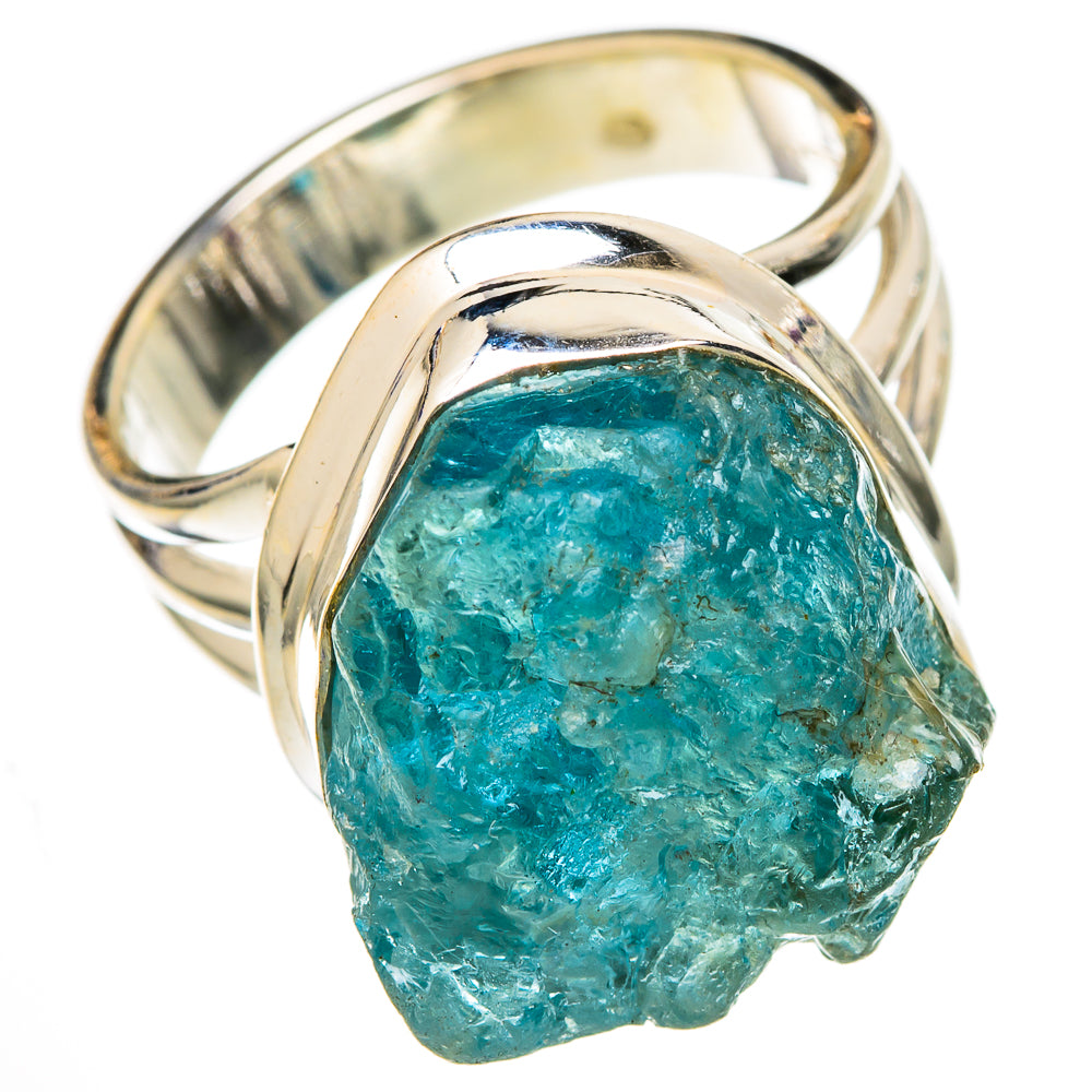Aquamarine Rings handcrafted by Anasilvercos - RING102051