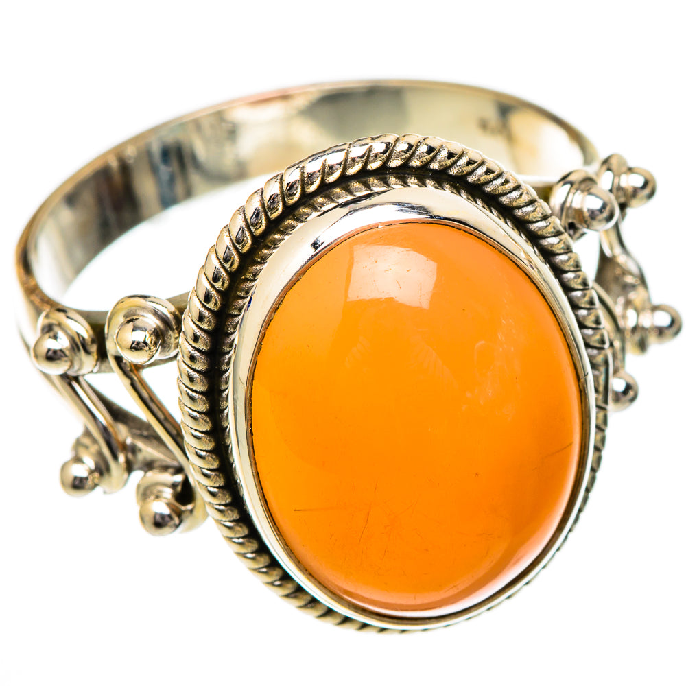 Sunstone Rings handcrafted by Anasilvercos - RING102071