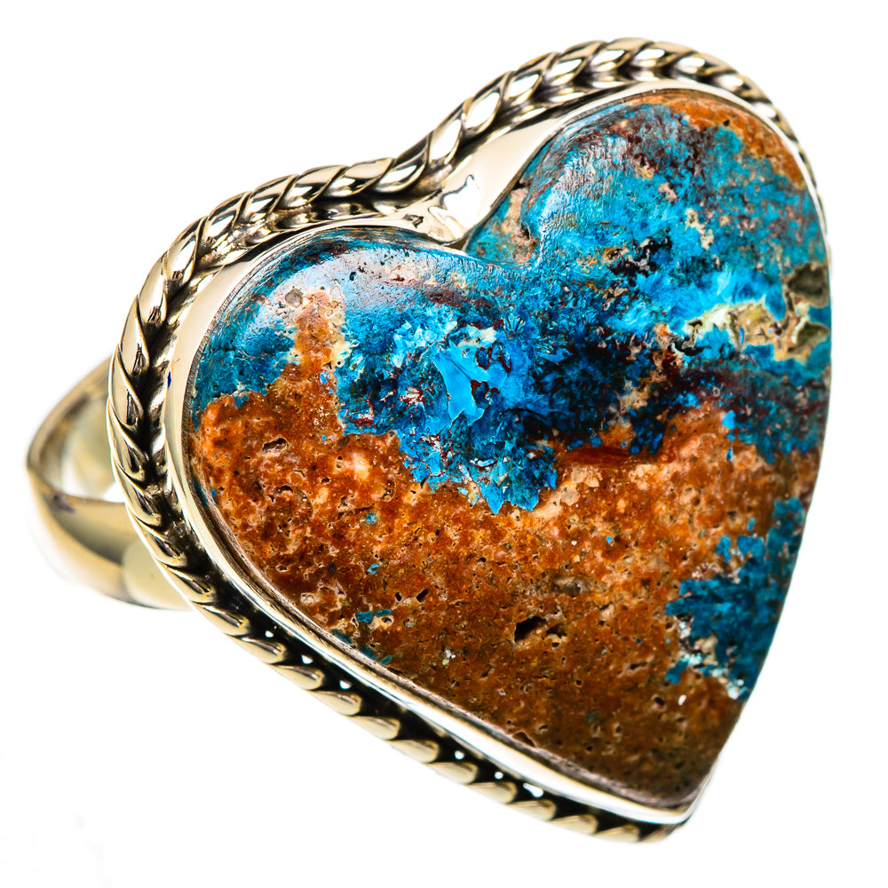 Chrysocolla Rings handcrafted by Anasilvercos - RING102096