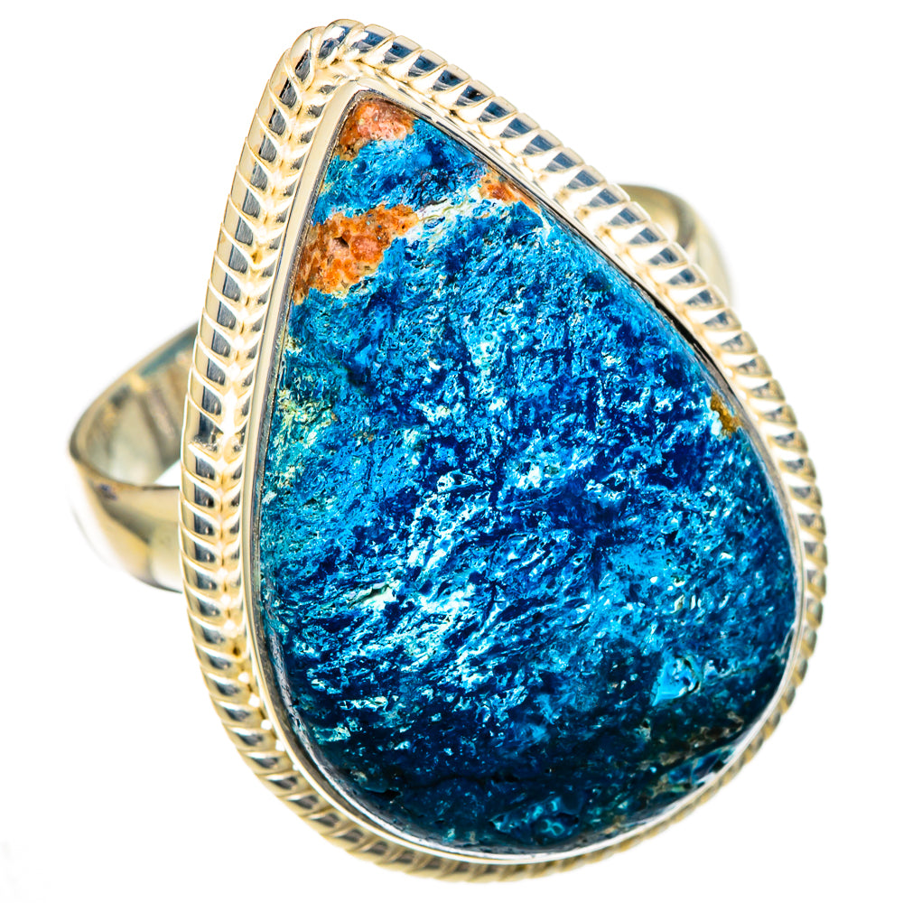 Azurite Rings handcrafted by Anasilvercos - RING102100 - Photo 2