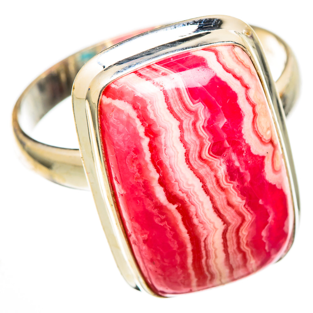Rhodochrosite Rings handcrafted by Anasilvercos - RING102118 - Photo 2