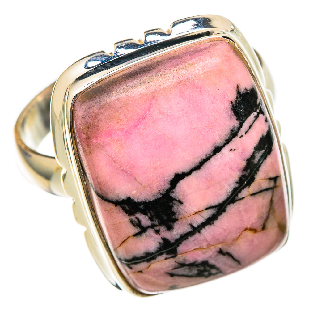 Rhodonite Rings handcrafted by Anasilvercos - RING102120 - Photo 2