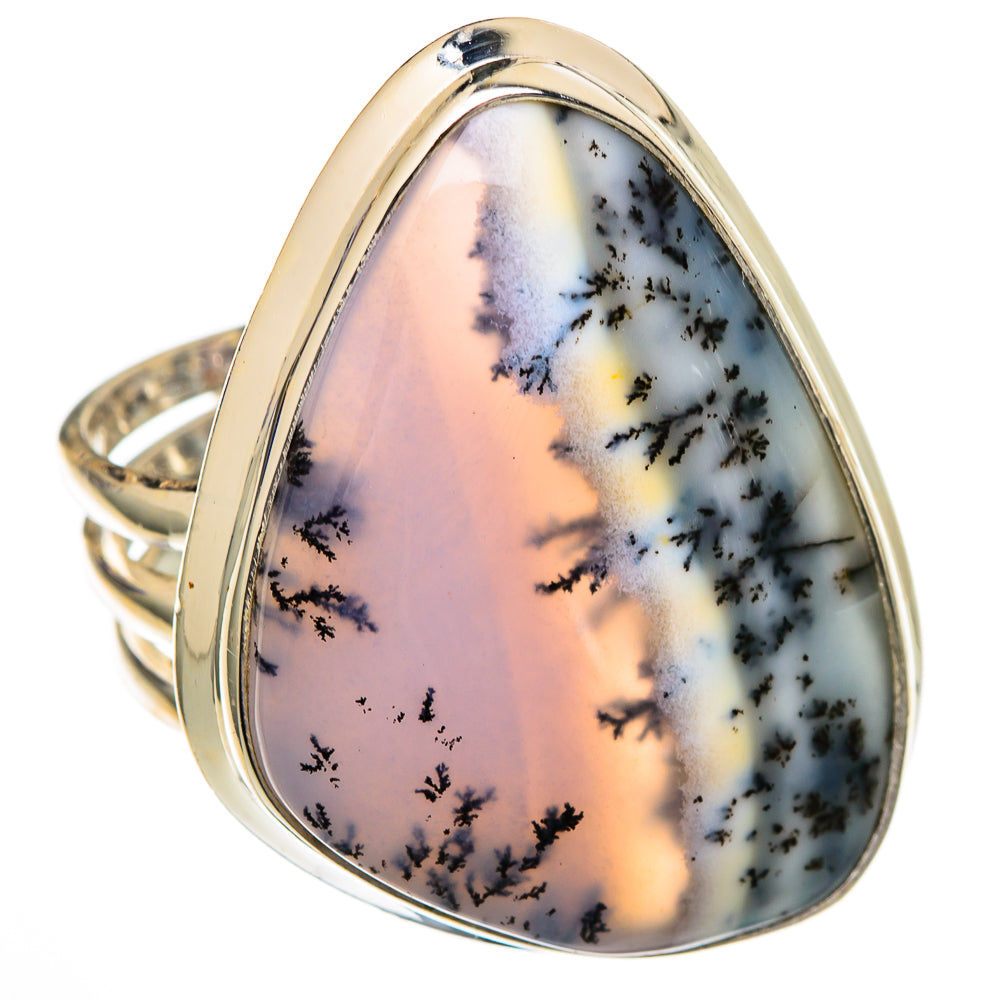 Dendritic Opal Rings handcrafted by Anasilvercos - RING102131