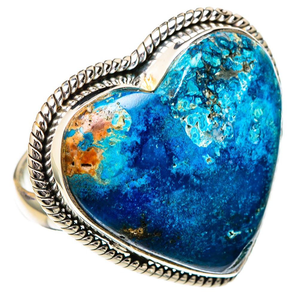 Shattuckite Rings handcrafted by Anasilvercos - RING102139