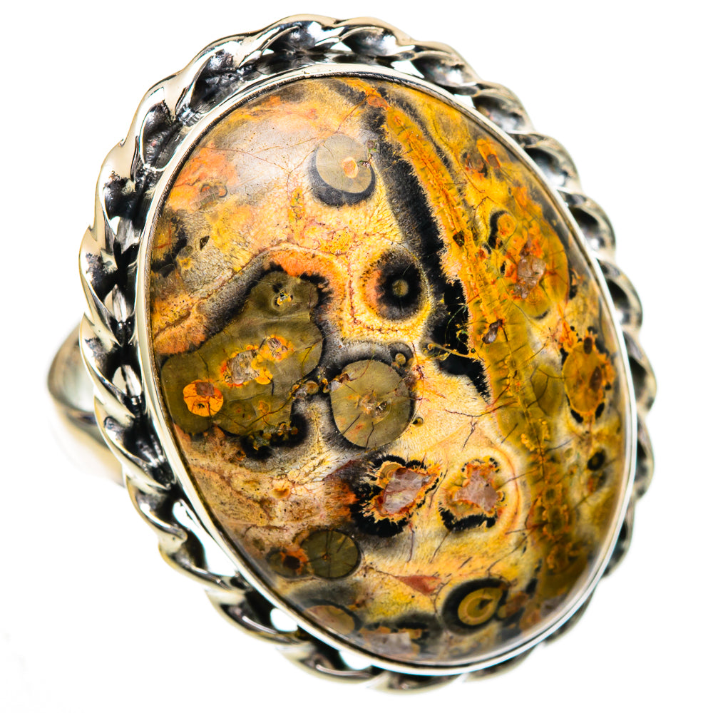 Poppy Jasper Rings handcrafted by Anasilvercos - RING102151