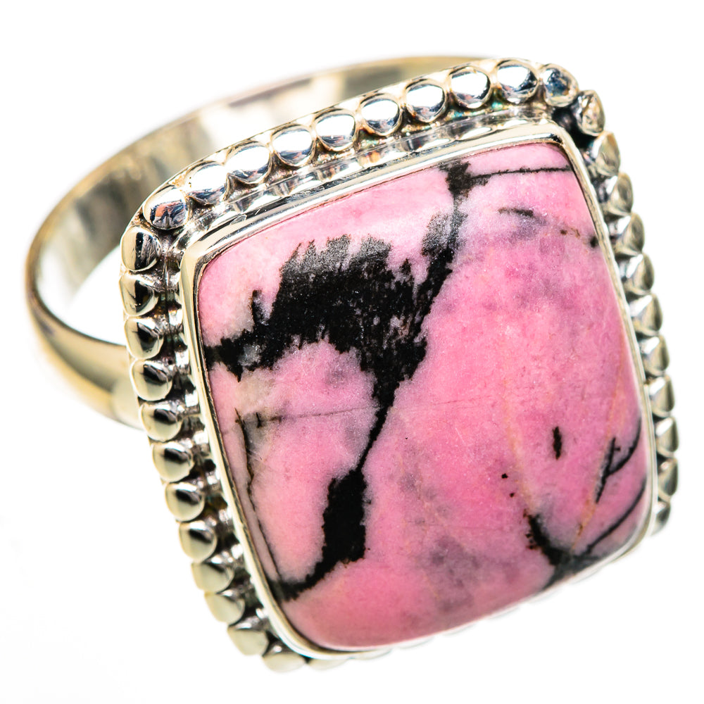 Rhodonite Rings handcrafted by Anasilvercos - RING102157 - Photo 2
