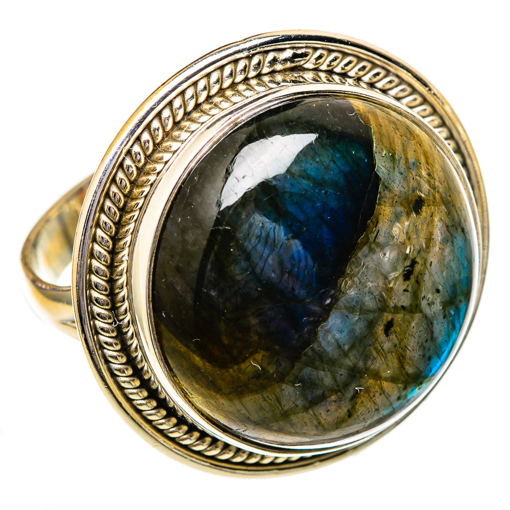 Labradorite Rings handcrafted by Anasilvercos - RING102183 - Photo 2