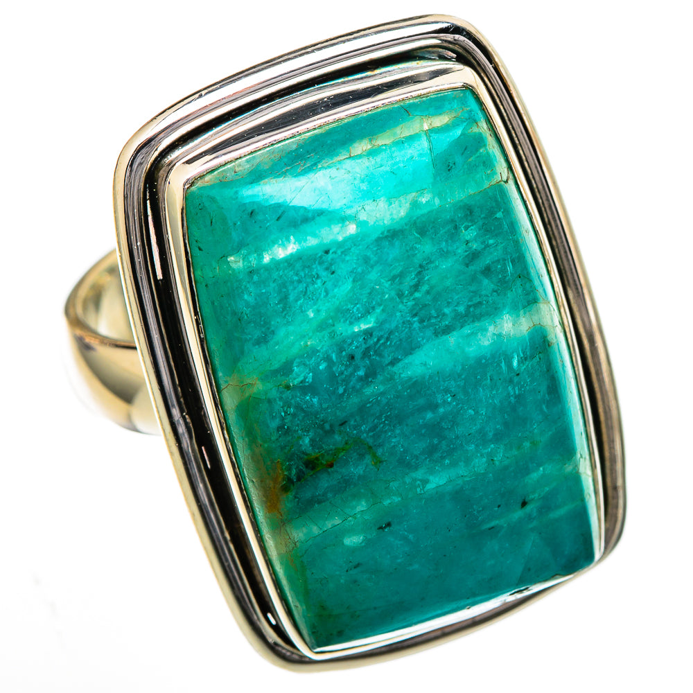 Amazonite Rings handcrafted by Anasilvercos - RING102187