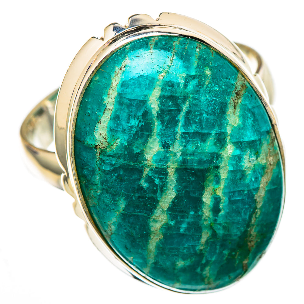 Amazonite Rings handcrafted by Anasilvercos - RING102188