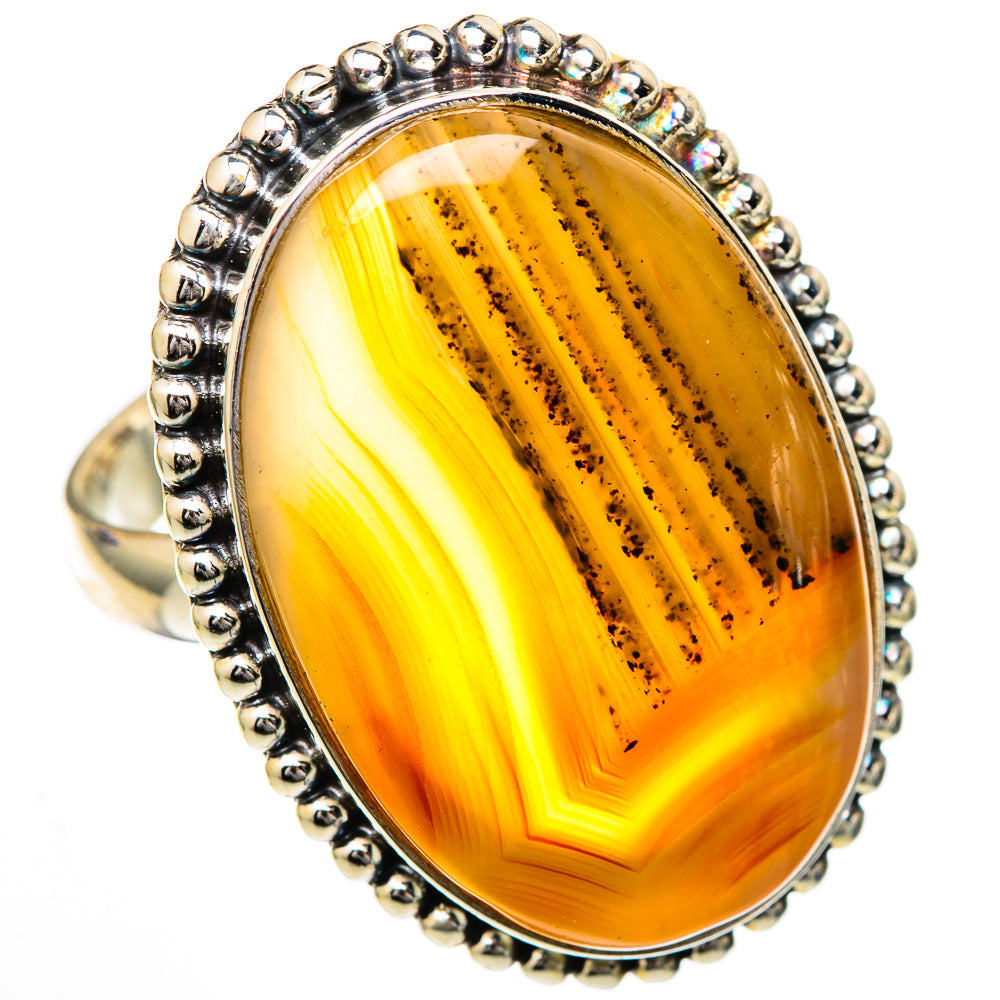 Montana Agate Rings handcrafted by Anasilvercos - RING102191 - Photo 2