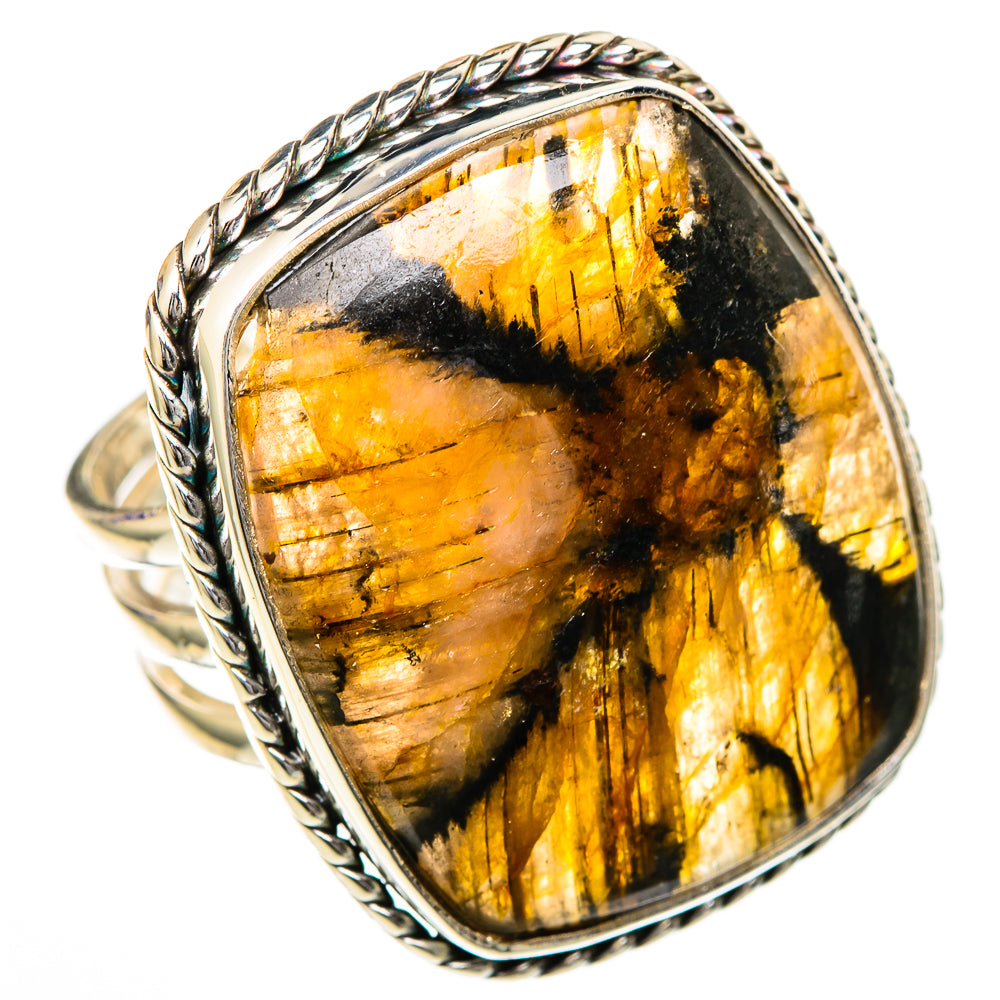 Chiastolite Rings handcrafted by Anasilvercos - RING102192 - Photo 2