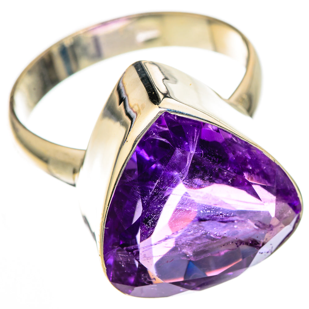 Amethyst Rings handcrafted by Anasilvercos - RING102235