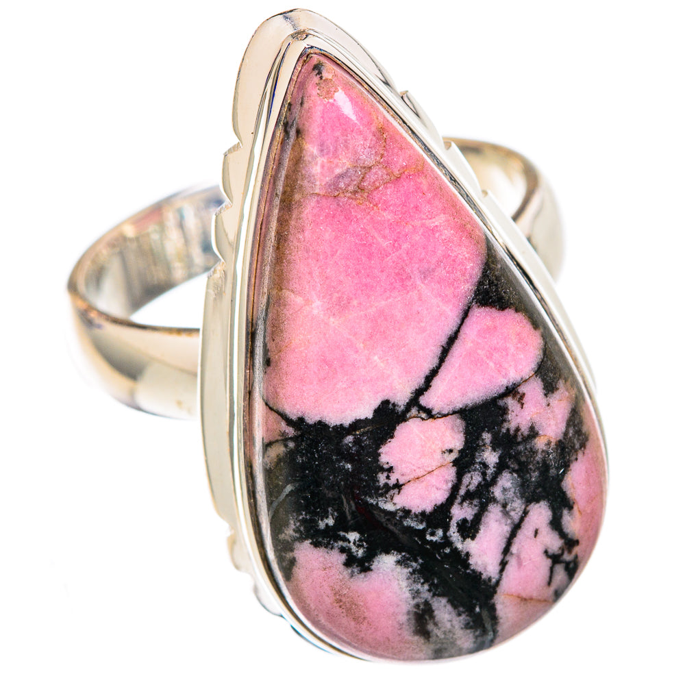 Rhodonite Rings handcrafted by Anasilvercos - RING102252 - Photo 2