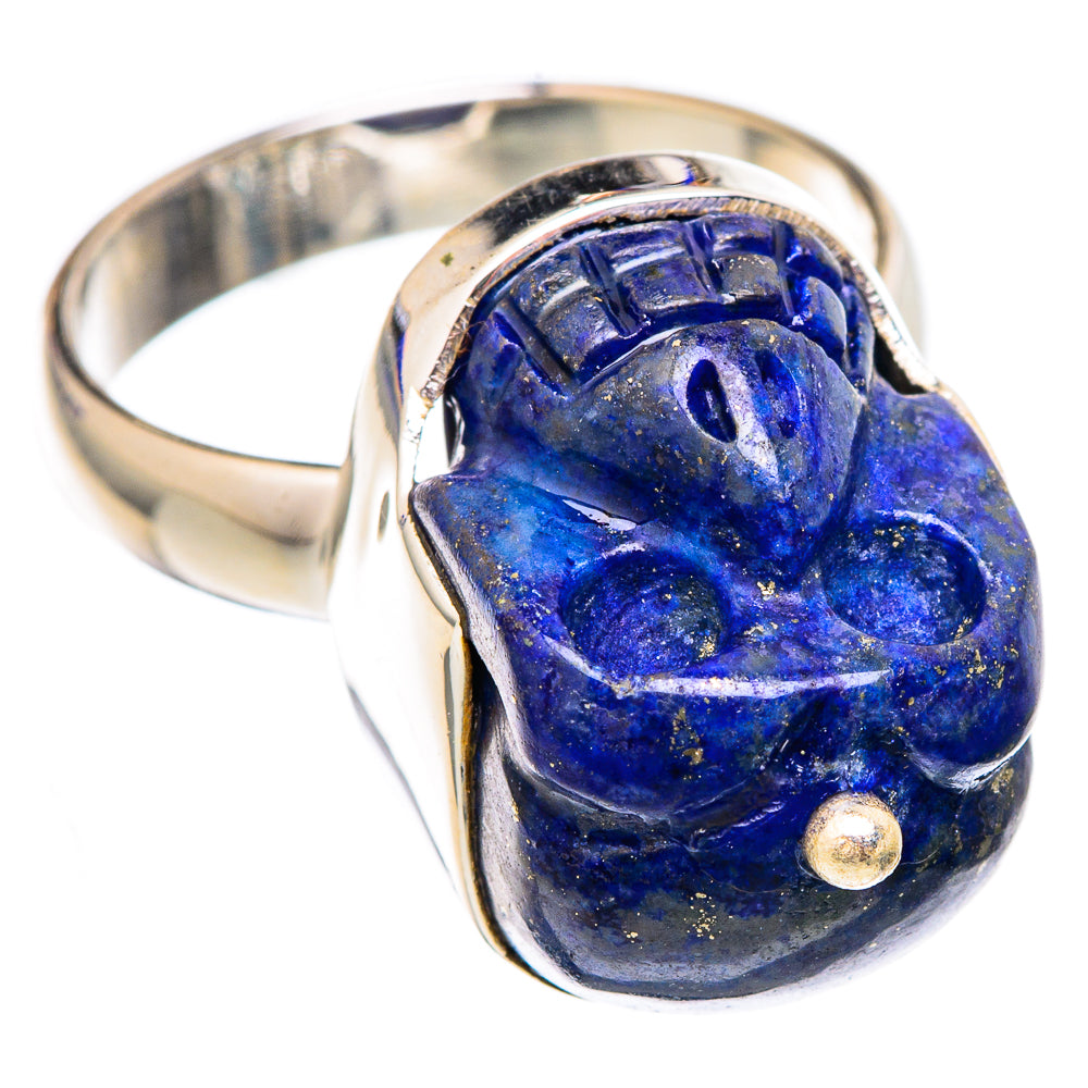 Lapis Lazuli Rings handcrafted by Anasilvercos - RING102302