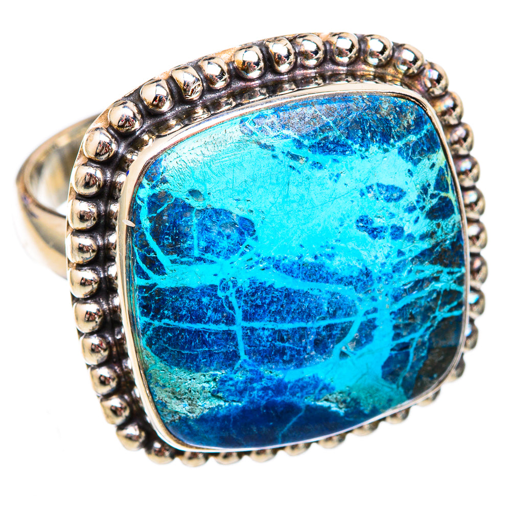 Shattuckite Rings handcrafted by Anasilvercos - RING102351 - Photo 2