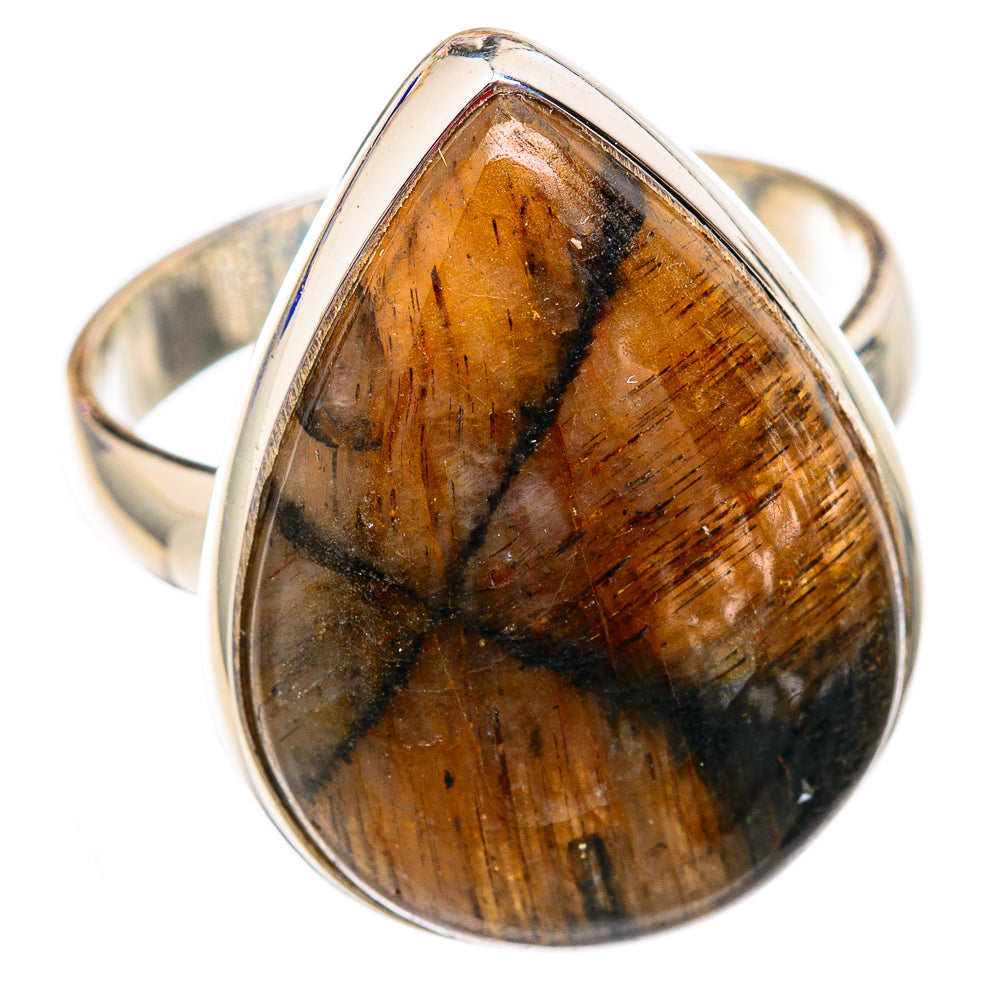 Chiastolite Rings handcrafted by Anasilvercos - RING102356 - Photo 2