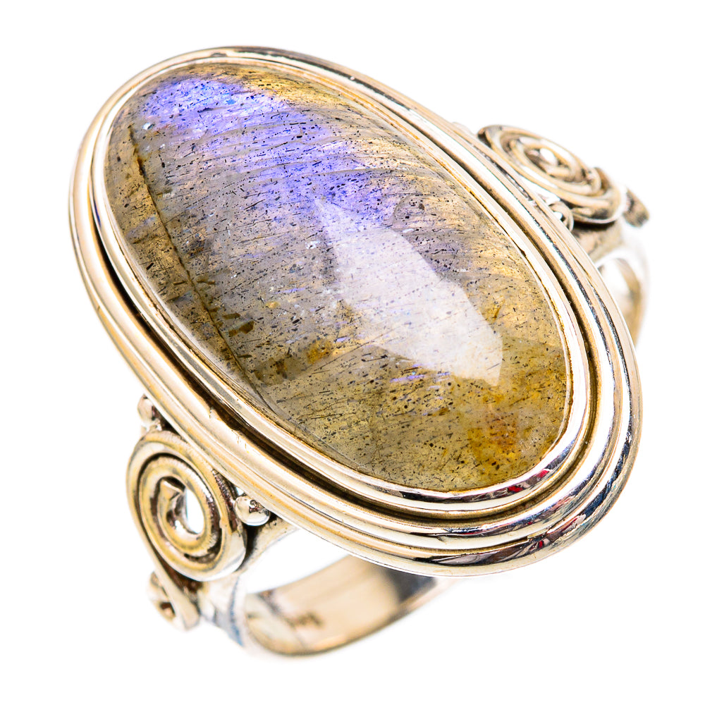 Labradorite Rings handcrafted by Anasilvercos - RING102368