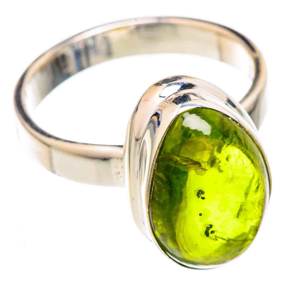 Peridot Rings handcrafted by Anasilvercos - RING102371