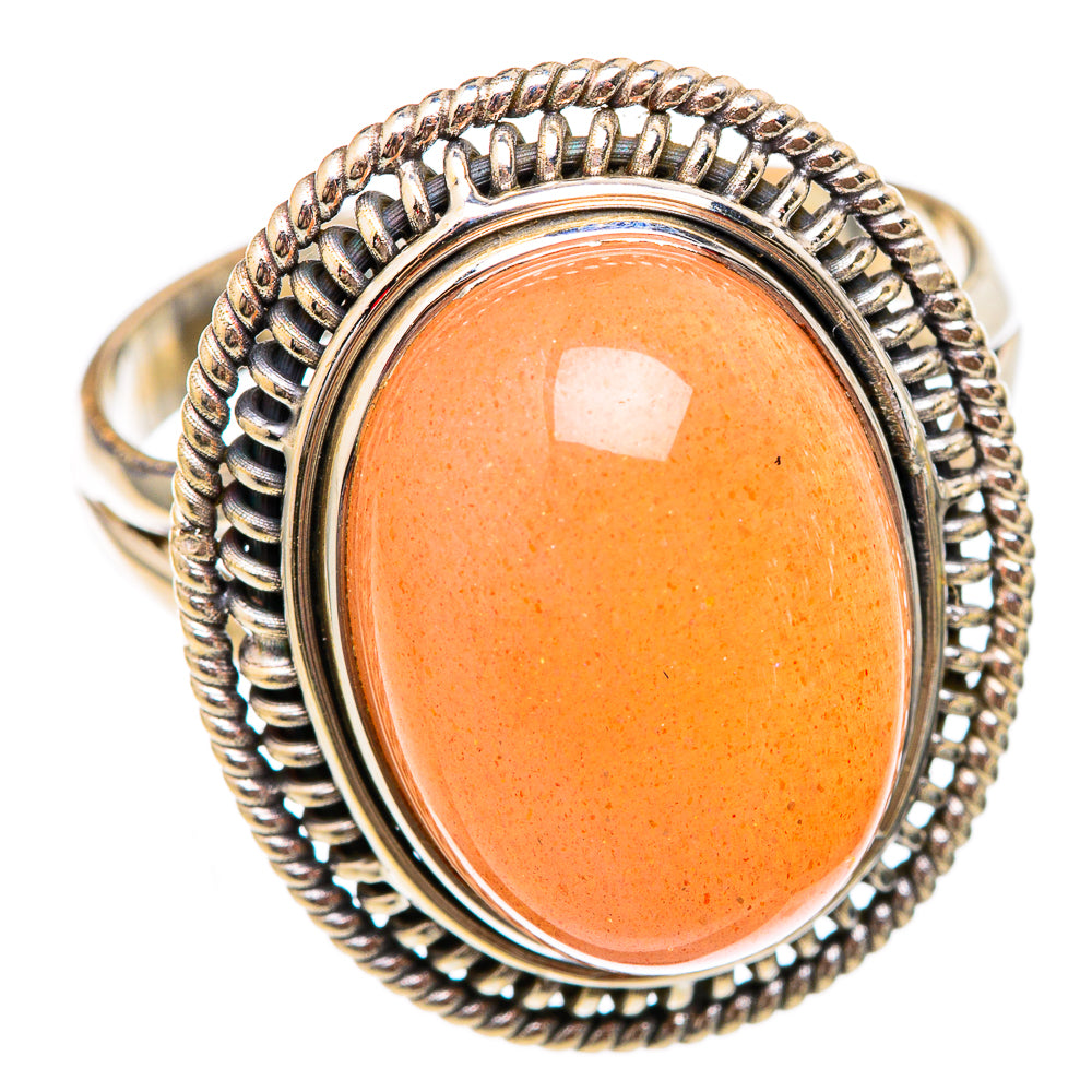 Sunstone Rings handcrafted by Anasilvercos - RING102377 - Photo 2