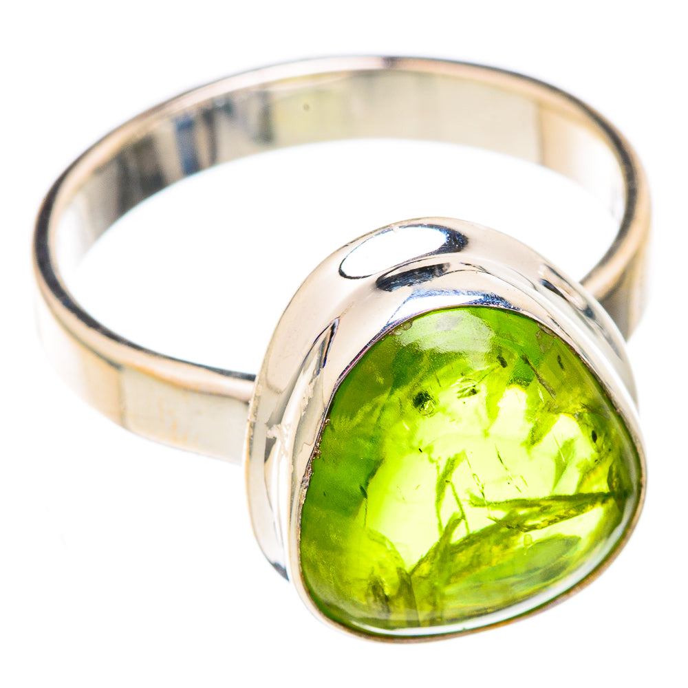 Peridot Rings handcrafted by Anasilvercos - RING102411