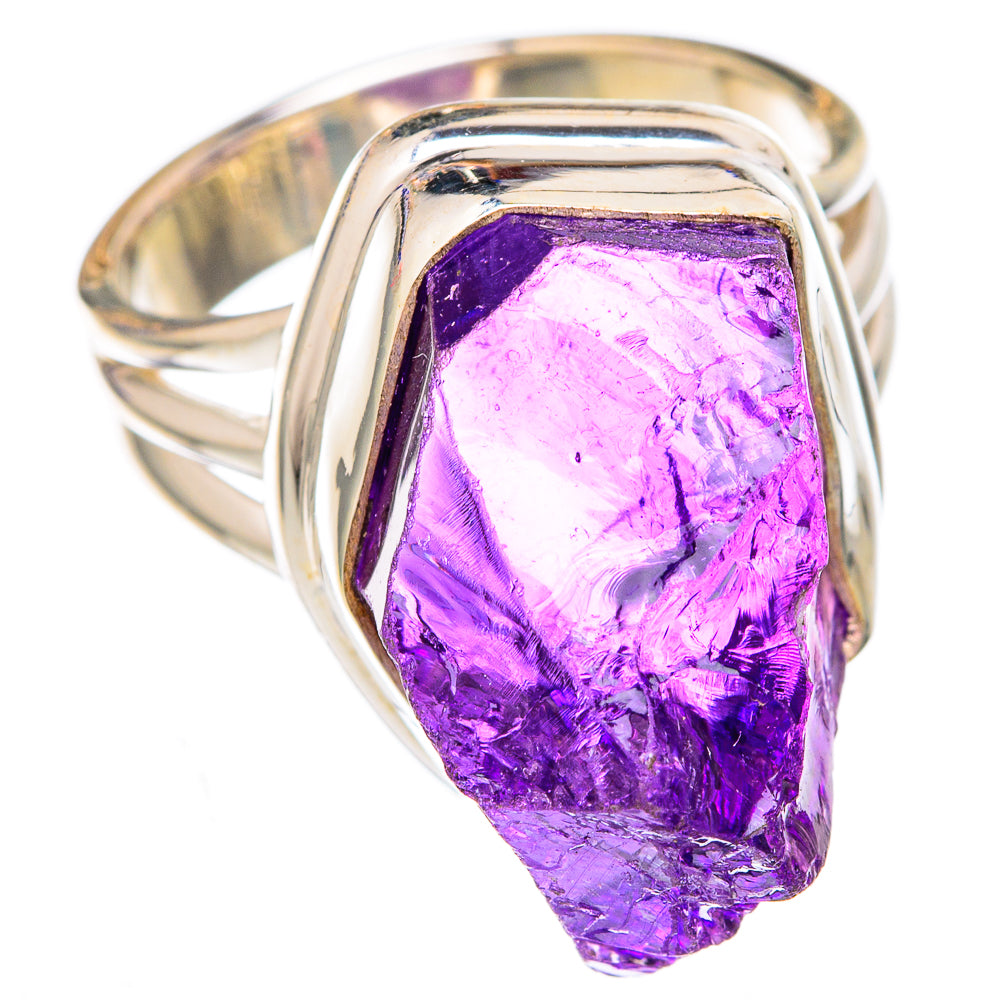 Amethyst Rings handcrafted by Anasilvercos - RING102417 - Photo 2