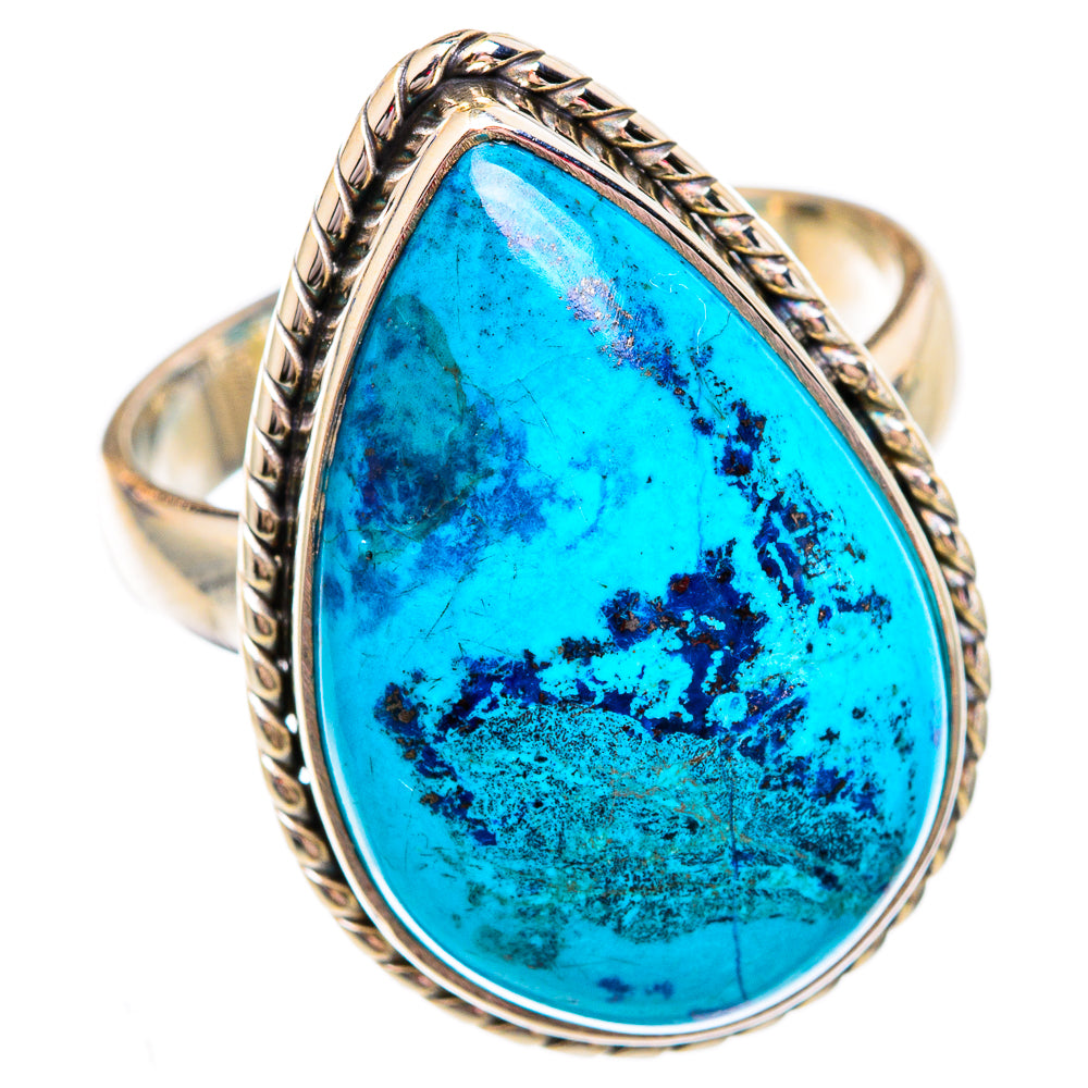 Azurite Rings handcrafted by Anasilvercos - RING102427 - Photo 2
