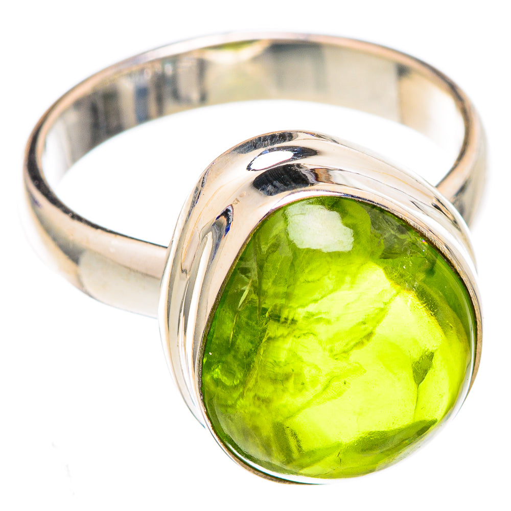 Peridot Rings handcrafted by Anasilvercos - RING102428 - Photo 2