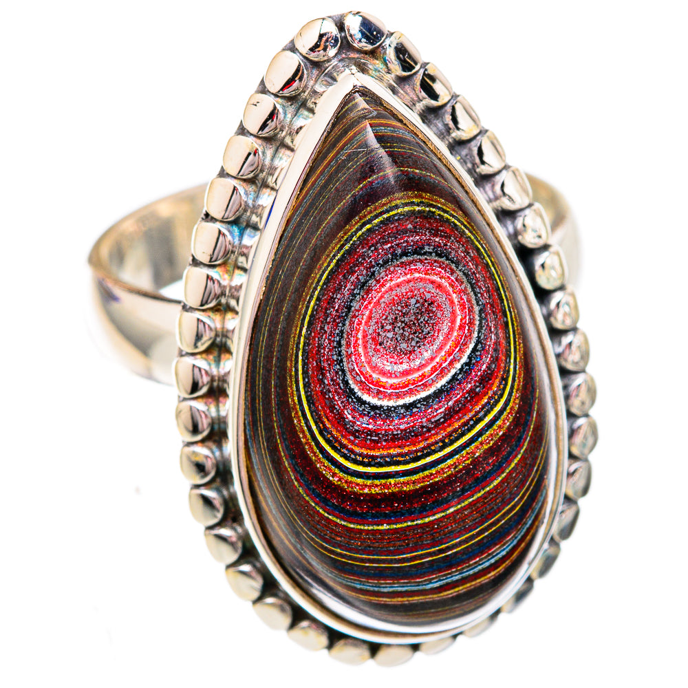 Fordite Rings handcrafted by Anasilvercos - RING102431