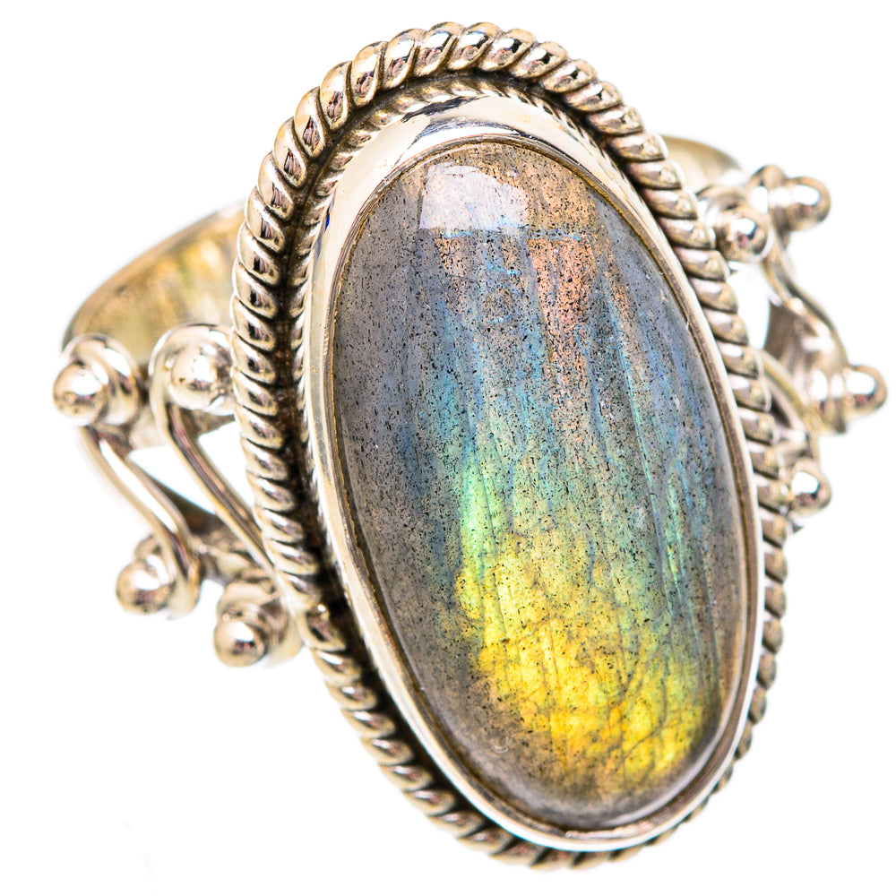 Labradorite Rings handcrafted by Anasilvercos - RING102442
