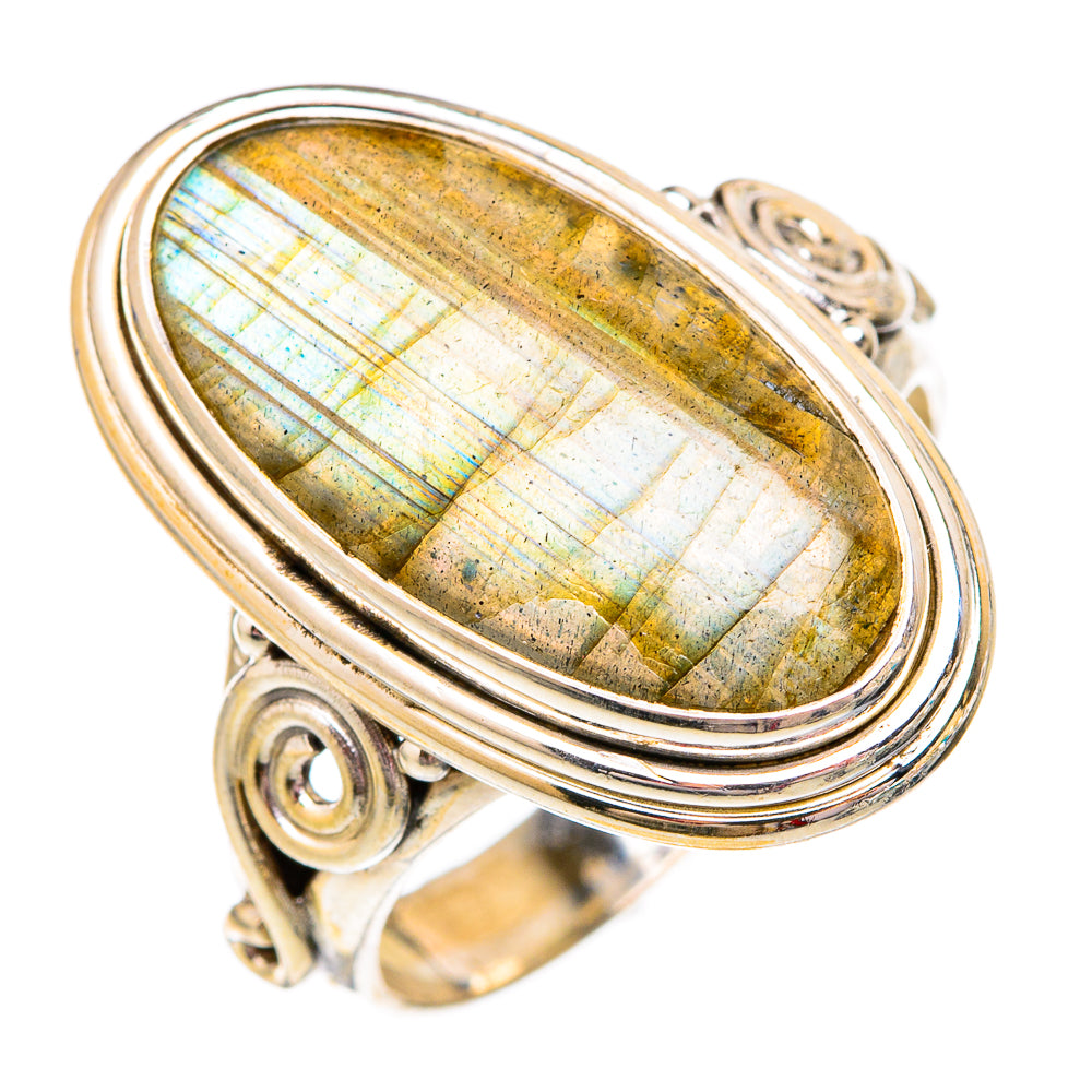 Labradorite Rings handcrafted by Anasilvercos - RING102443
