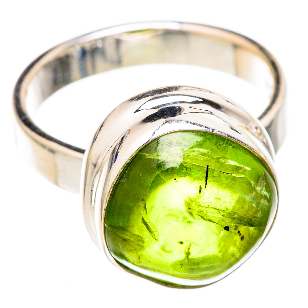 Peridot Rings handcrafted by Anasilvercos - RING102476