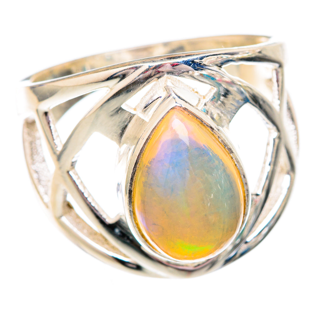 Ethiopian Opal Rings handcrafted by Anasilvercos - RING102494