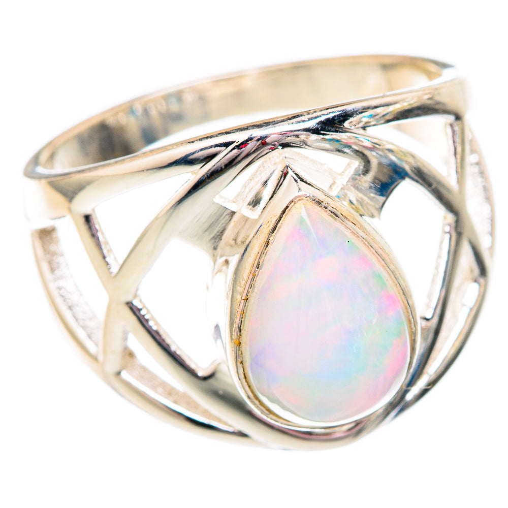 Ethiopian Opal Rings handcrafted by Anasilvercos - RING102500